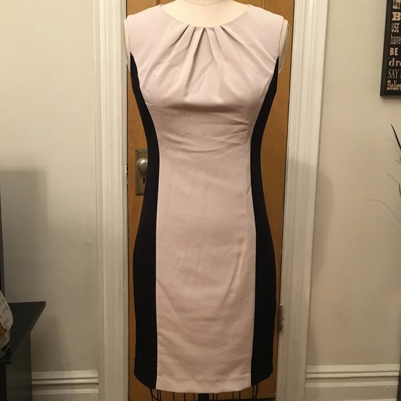 Elie Tahari Dresses & Skirts - Color block work dress